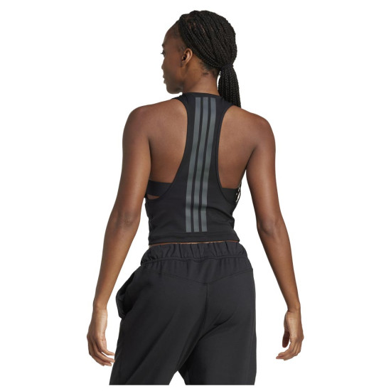 Adidas Γυναικεία αμάνικη μπλούζα Power 3-Stripes Racerback Bra Tank Top